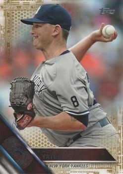 2016 Topps Update - Gold #US215 Kirby Yates Front
