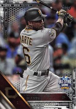 2016 Topps Update - Black #US166 Starling Marte Front