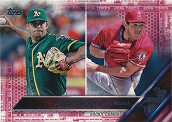 2016 Topps Update - Pink #US63 Greg Mahle / Andrew Triggs Front