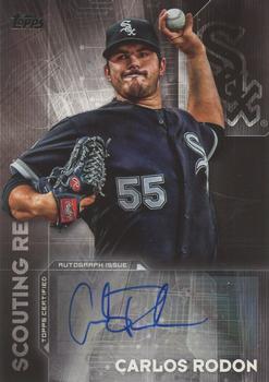 2016 Topps Update - Scouting Report Autographs #SRA-CRO Carlos Rodon Front