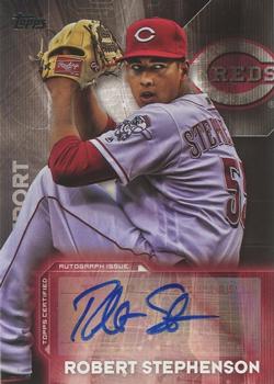 2016 Topps Update - Scouting Report Autographs #SRA-RS Robert Stephenson Front