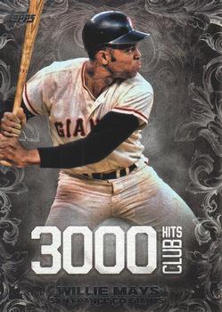 2016 Topps Update - 3000 Hits Club #3000H-7 Willie Mays Front