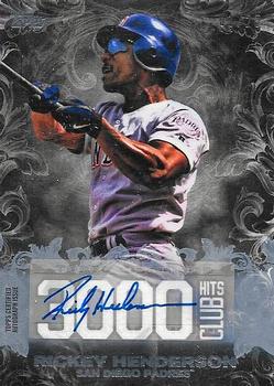 2016 Topps Update - 3000 Hits Club Autographs #3000HA-15 Rickey Henderson Front