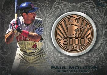 2016 Topps Update - 3000 Hits Club Medallions Bronze #3000M-6 Paul Molitor Front
