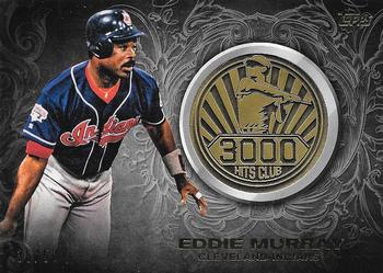 2016 Topps Update - 3000 Hits Club Medallions Gold #3000M-8 Eddie Murray Front