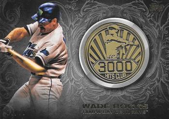 2016 Topps Update - 3000 Hits Club Medallions Gold #3000M-18 Wade Boggs Front