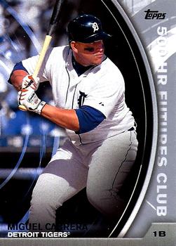 2016 Topps Update - 500 HR Futures Club Silver #500-1 Miguel Cabrera Front