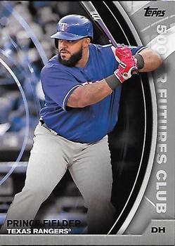 2016 Topps Update - 500 HR Futures Club Silver #500-2 Prince Fielder Front