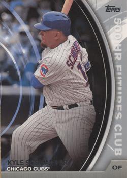 2016 Topps Update - 500 HR Futures Club Silver #500-15 Kyle Schwarber Front