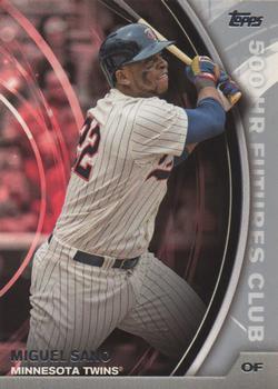 2016 Topps Update - 500 HR Futures Club Silver #500-20 Miguel Sano Front