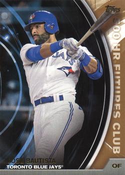 2016 Topps Update - 500 HR Futures Club Gold #500-10 Jose Bautista Front
