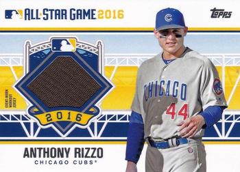 2016 Topps Update - All-Star Stitches #ASTIT-ARI Anthony Rizzo Front
