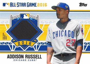 2016 Topps Update - All-Star Stitches #ASTIT-ARU Addison Russell Front