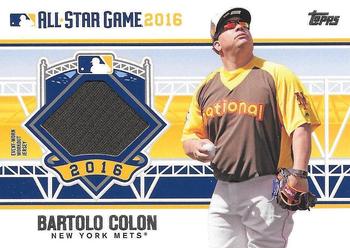 2016 Topps Update - All-Star Stitches #ASTIT-BC Bartolo Colon Front