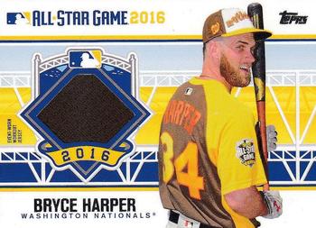2016 Topps Update - All-Star Stitches #ASTIT-BH Bryce Harper Front
