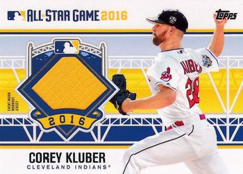 2016 Topps Update - All-Star Stitches #ASTIT-CKL Corey Kluber Front