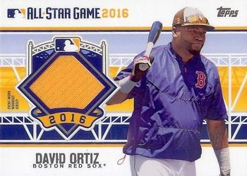 2016 Topps Update - All-Star Stitches #ASTIT-DO David Ortiz Front