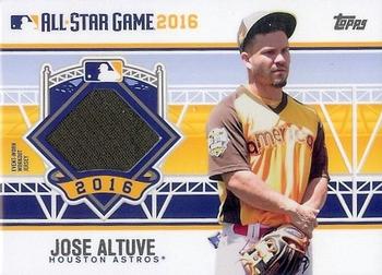 2016 Topps Update - All-Star Stitches #ASTIT-JAL Jose Altuve Front