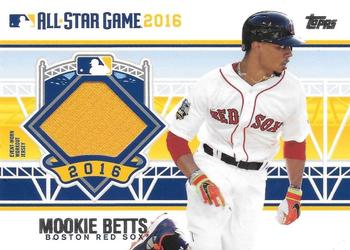 2016 Topps Update - All-Star Stitches #ASTIT-MBE Mookie Betts Front