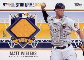 2016 Topps Update - All-Star Stitches #ASTIT-MW Matt Wieters Front