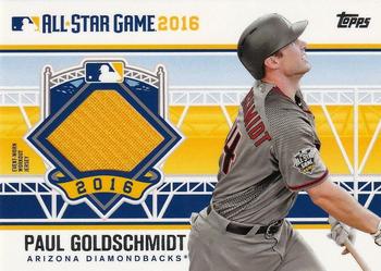 2016 Topps Update - All-Star Stitches #ASTIT-PG Paul Goldschmidt Front