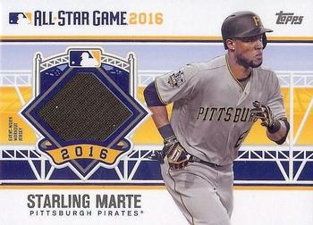 2016 Topps Update - All-Star Stitches #ASTIT-SM Starling Marte Front