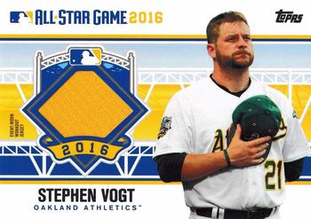 2016 Topps Update - All-Star Stitches #ASTIT-SV Stephen Vogt Front