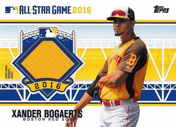 2016 Topps Update - All-Star Stitches #ASTIT-XB Xander Bogaerts Front