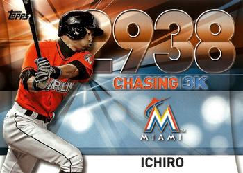 2016 Topps Update - Chasing 3K #3000-33 Ichiro Front