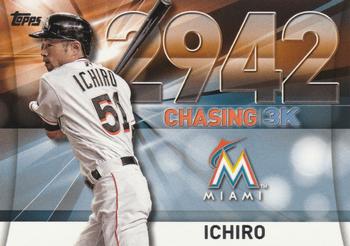 2016 Topps Update - Chasing 3K #3000-37 Ichiro Front