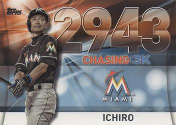 2016 Topps Update - Chasing 3K #3000-38 Ichiro Front