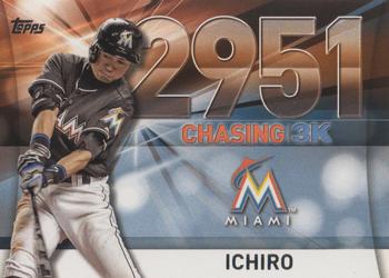 2016 Topps Update - Chasing 3K #3000-41 Ichiro Front