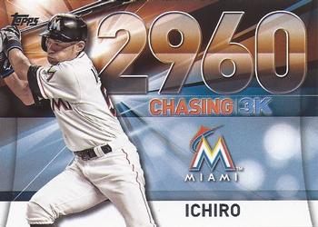 2016 Topps Update - Chasing 3K #3000-43 Ichiro Front