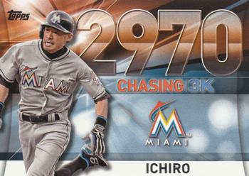 2016 Topps Update - Chasing 3K #3000-44 Ichiro Front