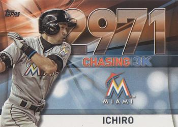 2016 Topps Update - Chasing 3K #3000-45 Ichiro Front