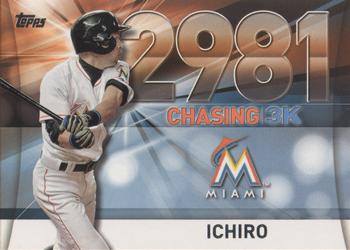 2016 Topps Update - Chasing 3K #3000-51 Ichiro Front