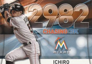 2016 Topps Update - Chasing 3K #3000-52 Ichiro Front