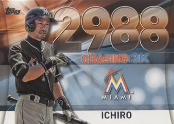 2016 Topps Update - Chasing 3K #3000-58 Ichiro Front