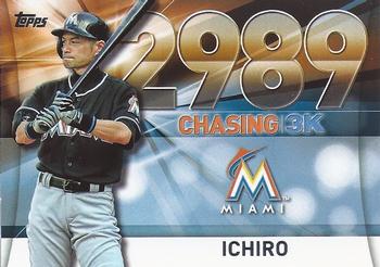 2016 Topps Update - Chasing 3K #3000-59 Ichiro Front