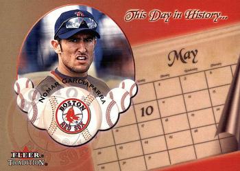 2002 Fleer Tradition - This Day in History #26 DH Nomar Garciaparra  Front