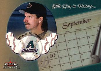 2002 Fleer Tradition - This Day in History #27 DH Randy Johnson  Front