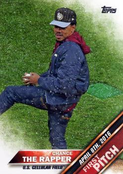 2016 Topps Update - First Pitch #FP-7 Chance the Rapper Front