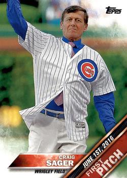 2016 Topps Update - First Pitch #FP-9 Craig Sager Front