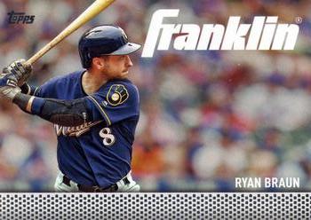 2016 Topps Update - Team Franklin #TF-13 Ryan Braun Front