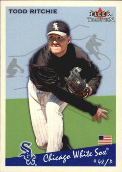 2002 Fleer Tradition Update - Glossy #U241 Todd Ritchie  Front