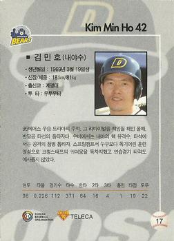 1999 Teleca #17 Min-Ho Kim Back