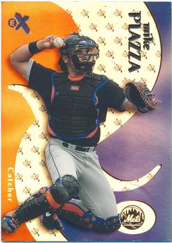 2000 Fleer E-X #3 Mike Piazza Front