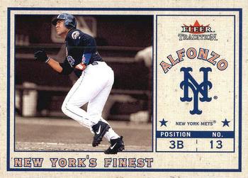 2002 Fleer Tradition Update - New York's Finest #1 NYF Edgardo Alfonzo  Front