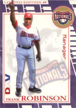 2006 DAV Major League #49 Frank Robinson Front
