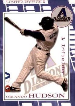2006 DAV Major League #3 Orlando Hudson Front